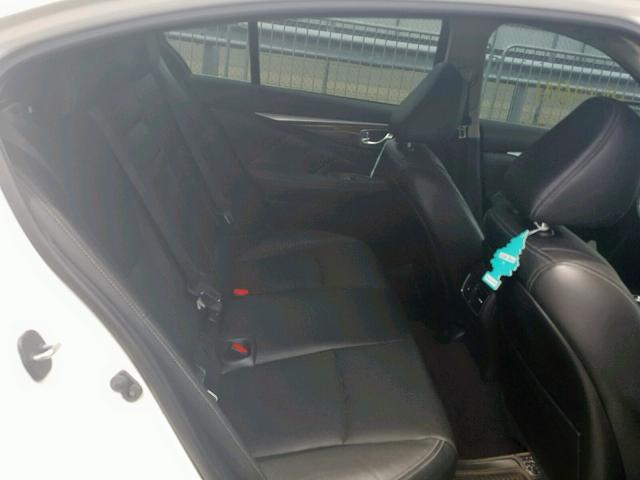 JN1BV7AR7EM701847 - 2014 INFINITI Q50 BASE Blanco foto 6