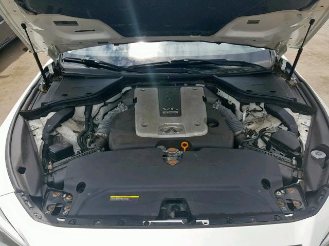 JN1BV7AR7EM701847 - 2014 INFINITI Q50 BASE Blanco foto 7