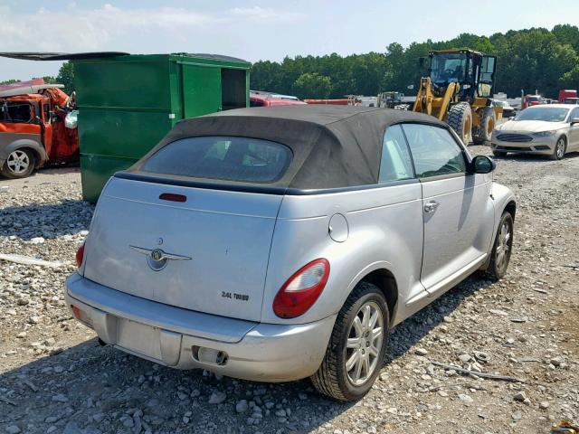 3C3JY45X67T599417 - 2007 CHRYSLER PT CRUISER SILVER photo 4