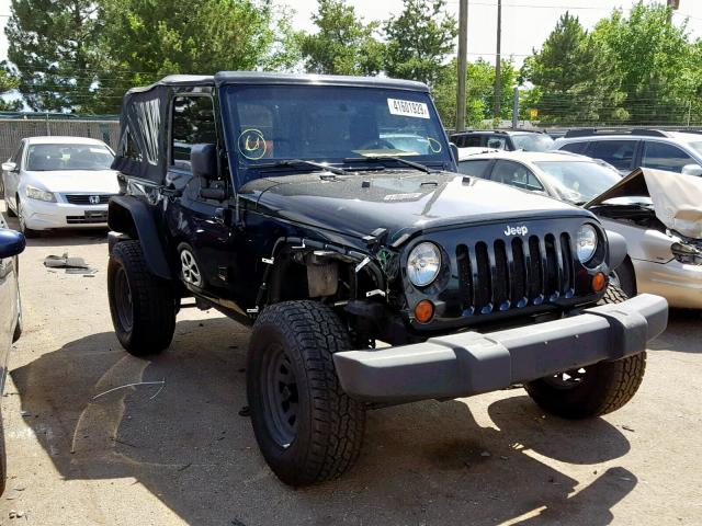 1J4FA24188L548872 - 2008 JEEP WRANGLER X BLACK photo 1