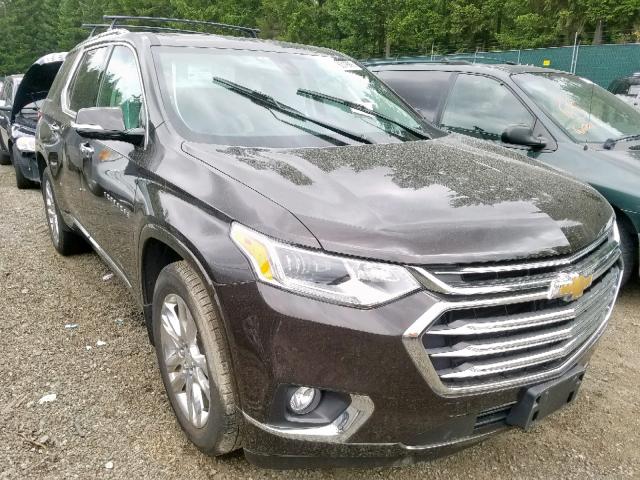 1GNEVKKW3JJ144200 - 2018 CHEVROLET TRAVERSE H BLACK photo 1