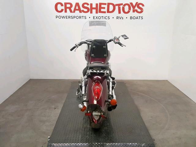 1HFSC52777A400011 - 2007 HONDA VTX1300 R BURGUNDY photo 4