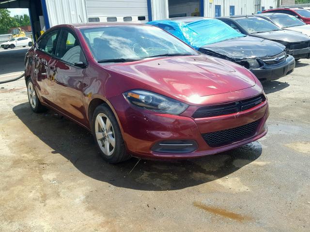 1C3CDFBB8FD237599 - 2015 DODGE DART SXT BURGUNDY photo 1