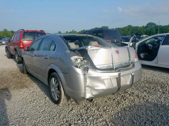 1G8ZS57N07F285753 - 2007 SATURN AURA XE SILVER photo 3