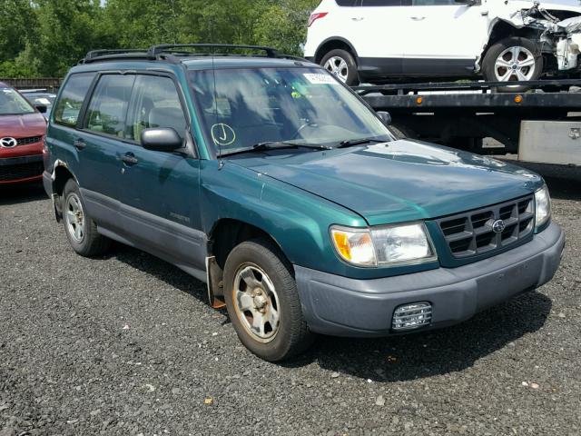 JF1SF6359XH749334 - 1999 SUBARU FORESTER L GREEN photo 1