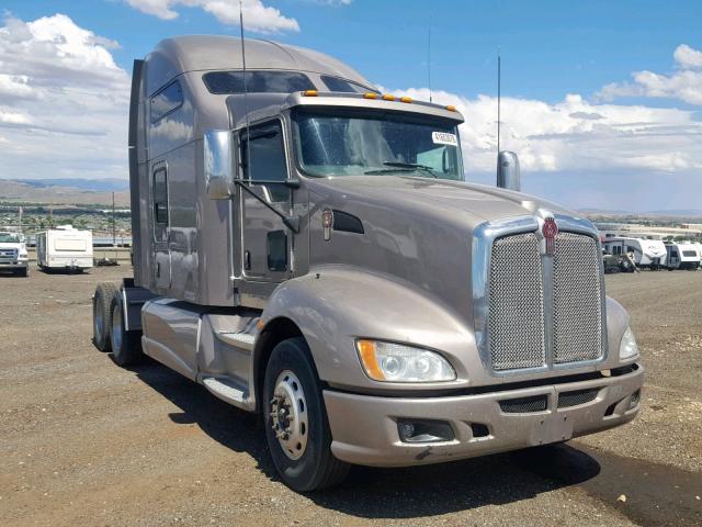 1XKADP9X9CJ335858 - 2012 KENWORTH CONSTRUCTI GRAY photo 1