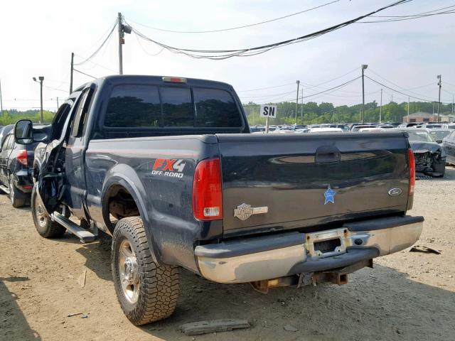 1FTWX31P96EC33714 - 2006 FORD F350 SRW S BLACK photo 3