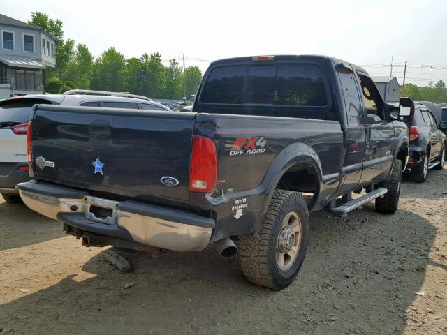 1FTWX31P96EC33714 - 2006 FORD F350 SRW S BLACK photo 4