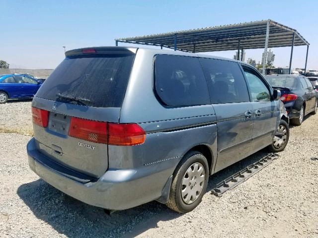 2HKRL1850XH526145 - 1999 HONDA ODYSSEY LX GRAY photo 4