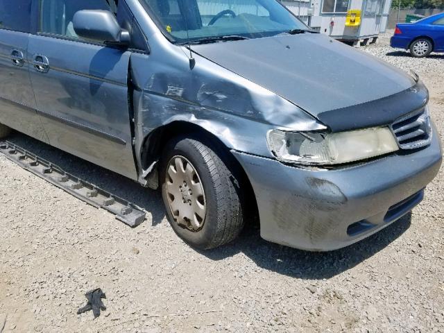 2HKRL1850XH526145 - 1999 HONDA ODYSSEY LX GRAY photo 9