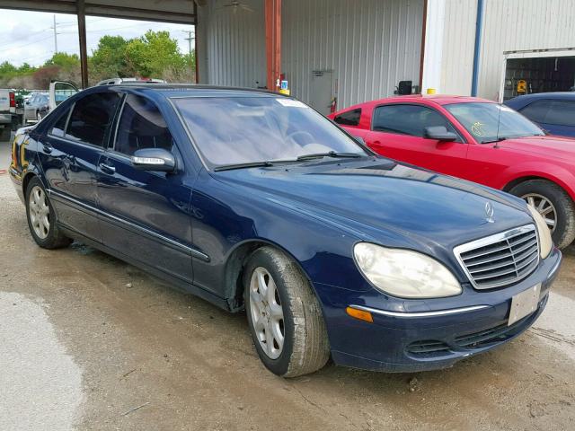 WDBNG83J96A476026 - 2006 MERCEDES-BENZ S 430 4MAT BLUE photo 1