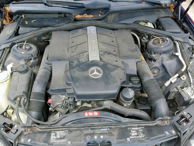 WDBNG83J96A476026 - 2006 MERCEDES-BENZ S 430 4MAT BLUE photo 7