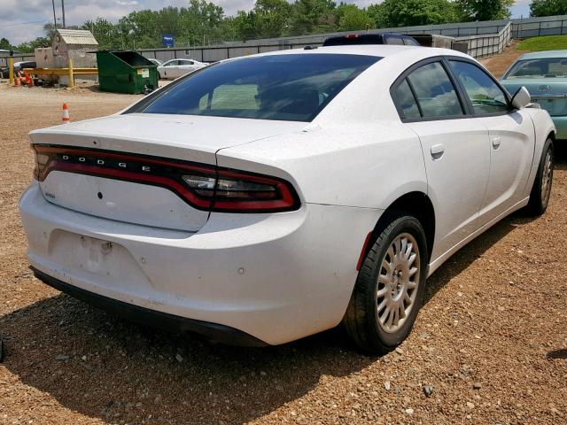 2C3CDXKT0JH323614 - 2018 DODGE CHARGER PO WHITE photo 4