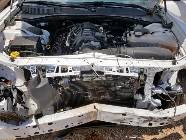 2C3CDXKT0JH323614 - 2018 DODGE CHARGER PO WHITE photo 7