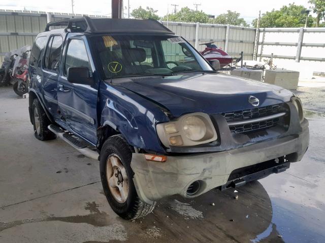 5N1ED28T24C659024 - 2004 NISSAN XTERRA XE BLUE photo 1