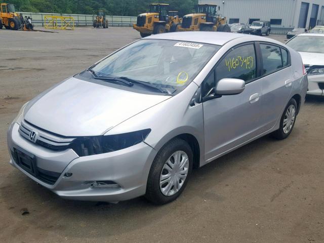 JHMZE2H51AS034862 - 2010 HONDA INSIGHT LX SILVER photo 2