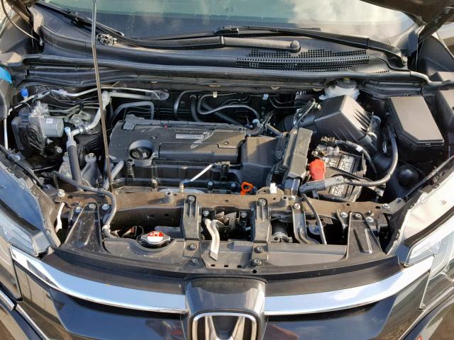 2HKRM4H7XGH665358 - 2016 HONDA CR-V EXL BROWN photo 7