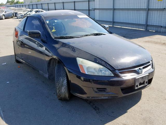 1HGCM72306A009965 - 2006 HONDA ACCORD LX BLACK photo 1