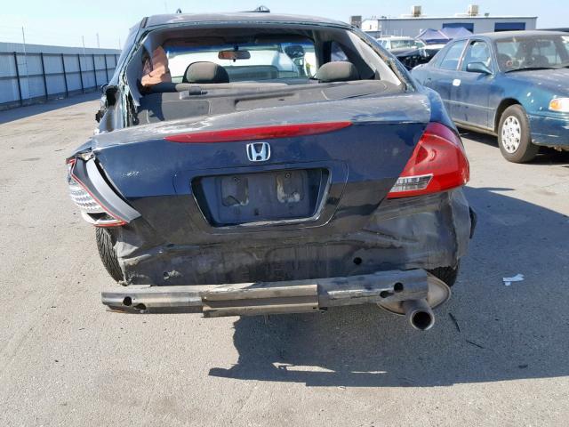 1HGCM72306A009965 - 2006 HONDA ACCORD LX BLACK photo 10