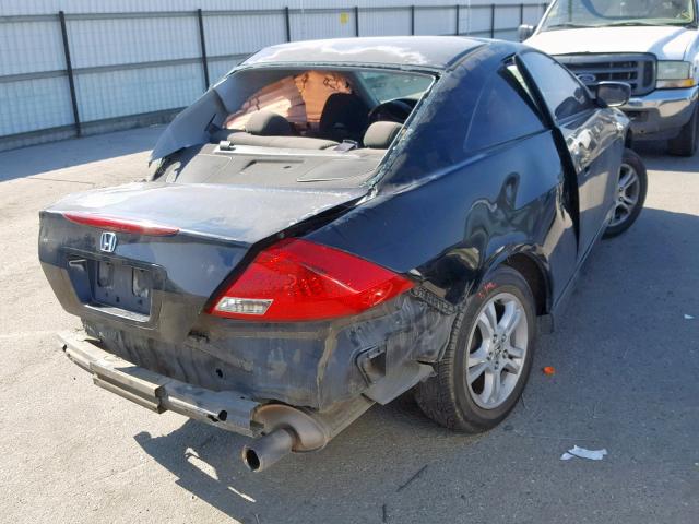 1HGCM72306A009965 - 2006 HONDA ACCORD LX BLACK photo 4