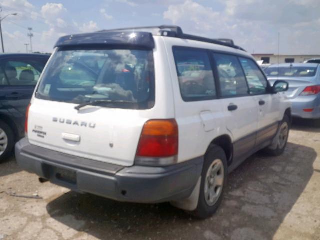 JF1SF6356WH783441 - 1998 SUBARU FORESTER L WHITE photo 4