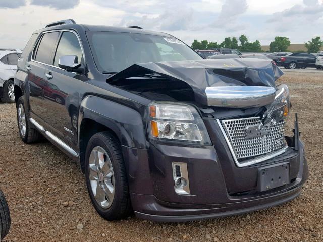 2GKFLZEK3E6137842 - 2014 GMC TERRAIN DE GRAY photo 1