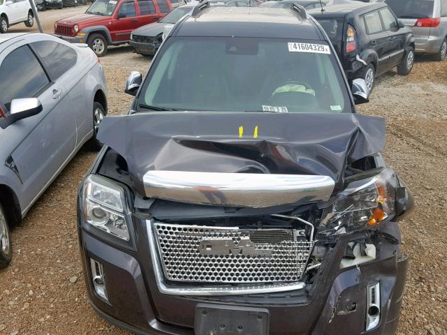 2GKFLZEK3E6137842 - 2014 GMC TERRAIN DE GRAY photo 7