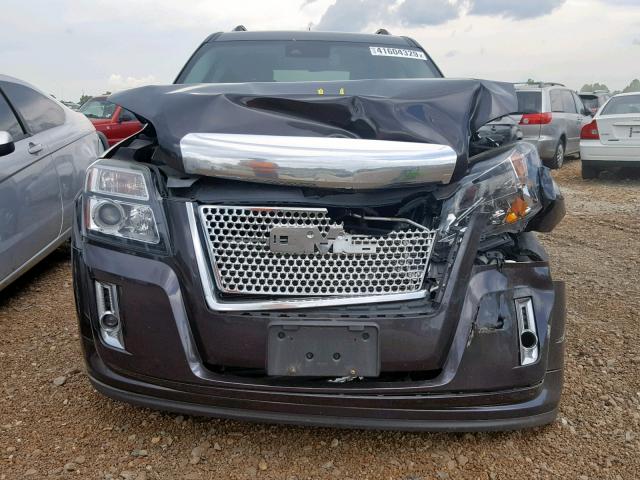 2GKFLZEK3E6137842 - 2014 GMC TERRAIN DE GRAY photo 9