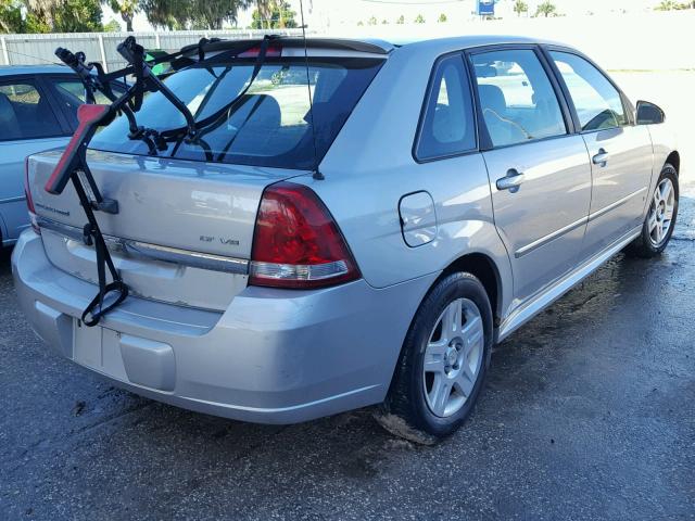 1G1ZT61886F171986 - 2006 CHEVROLET MALIBU MAX 银色 照片 4