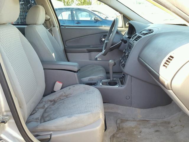1G1ZT61886F171986 - 2006 CHEVROLET MALIBU MAX 银色 照片 5