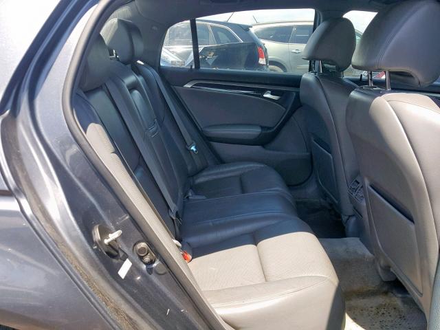 19UUA66216A032194 - 2006 ACURA 3.2TL GRAY photo 6