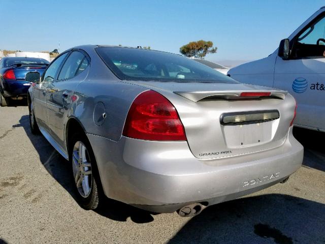 2G2WR554571236638 - 2007 PONTIAC GRAND PRIX SILVER photo 3