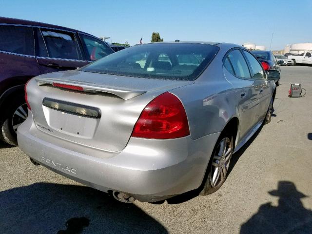 2G2WR554571236638 - 2007 PONTIAC GRAND PRIX SILVER photo 4