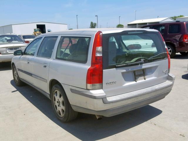 YV1SW53D411011317 - 2001 VOLVO V70 T5 TUR SILVER photo 3