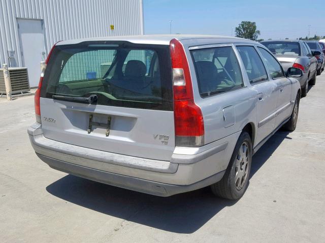 YV1SW53D411011317 - 2001 VOLVO V70 T5 TUR SILVER photo 4