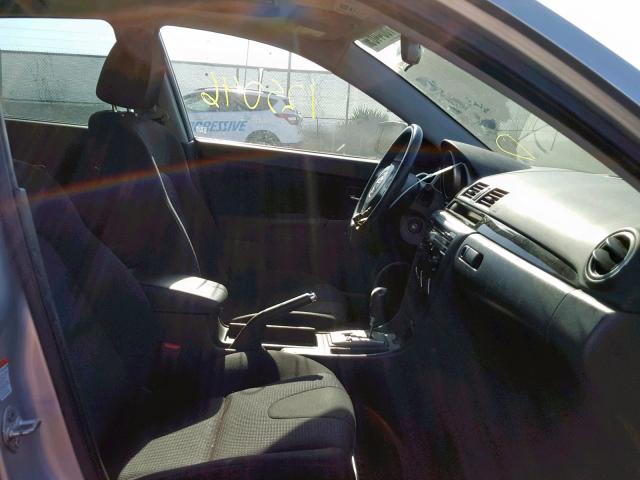 JM1BK343991192521 - 2009 MAZDA 3 S SILVER photo 5