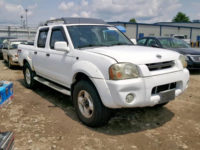 1N6ED27Y91C403747 - 2001 NISSAN FRONTIER C WHITE photo 1