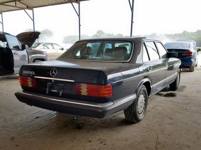 WDBCA39E1LA539833 - 1990 MERCEDES-BENZ 560 SEL BLACK photo 4