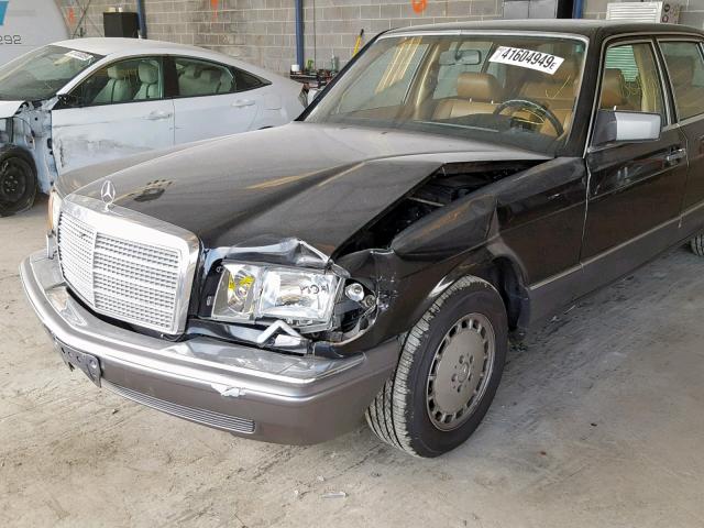 WDBCA39E1LA539833 - 1990 MERCEDES-BENZ 560 SEL BLACK photo 9