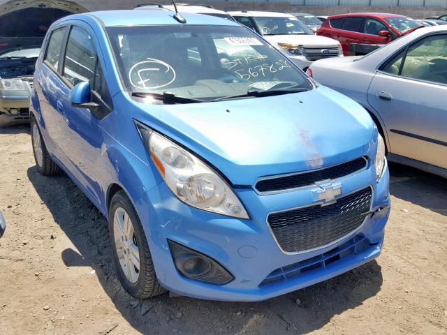 KL8CA6S97DC567828 - 2013 CHEVROLET SPARK LS BLUE photo 1