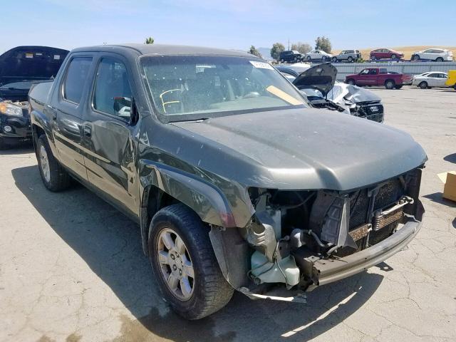 2HJYK16546H540330 - 2006 HONDA RIDGELINE GREEN photo 1