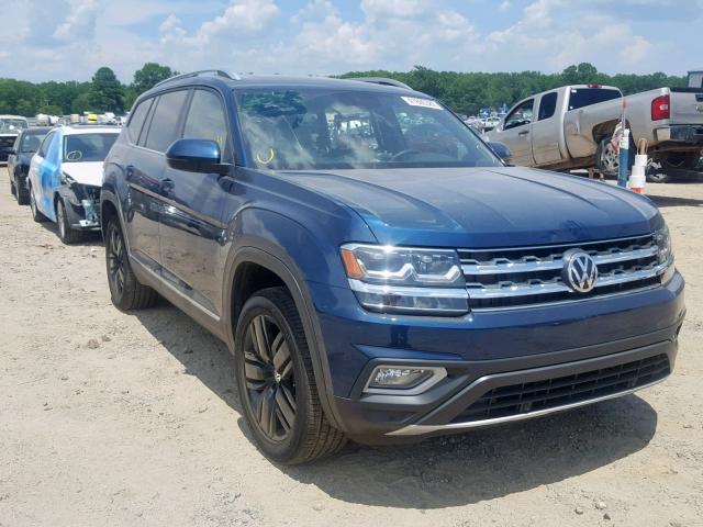 1V2ER2CA3JC594433 - 2018 VOLKSWAGEN ATLAS SEL BLUE photo 1