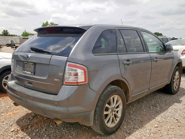 2FMDK3JCXABB09664 - 2010 FORD EDGE SEL GRAY photo 4