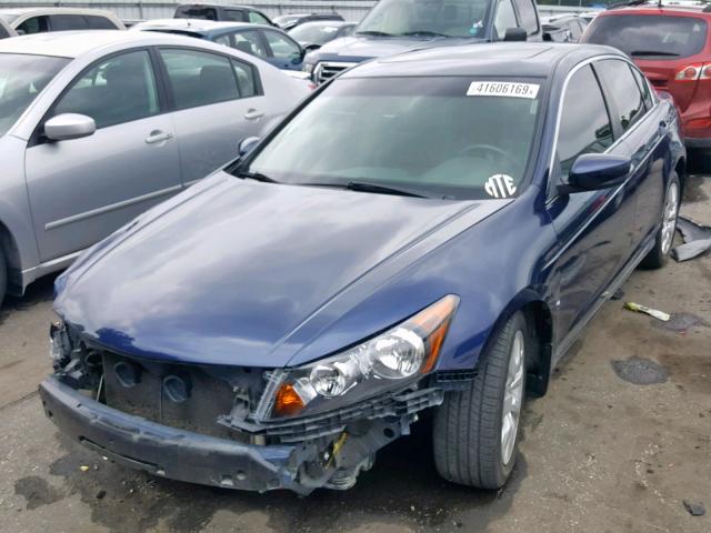 1HGCP2F81AA153002 - 2010 HONDA ACCORD EXL BLUE photo 2