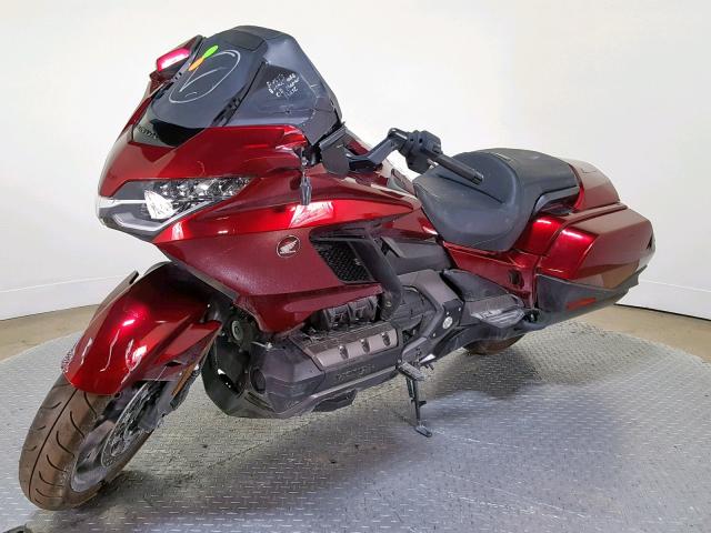 JH2SC7946JK000337 - 2018 HONDA GL1800 B MAROON photo 4