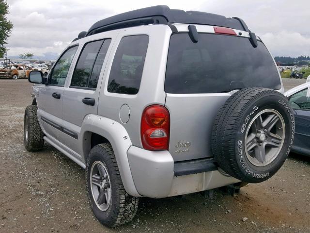 1J4GL38K84W236129 - 2004 JEEP LIBERTY RE SILVER photo 3