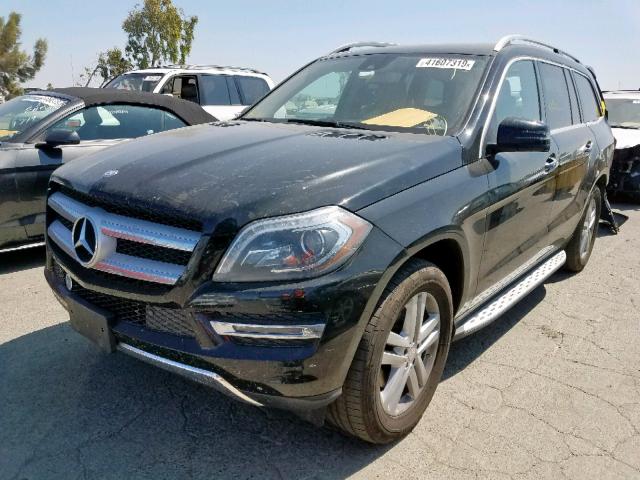 4JGDF7CE7EA419394 - 2014 MERCEDES-BENZ GL 450 4MA BLACK photo 2