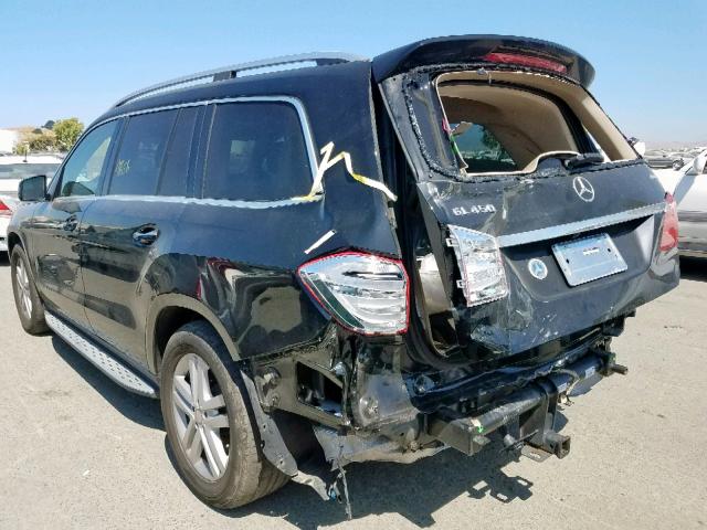 4JGDF7CE7EA419394 - 2014 MERCEDES-BENZ GL 450 4MA BLACK photo 3