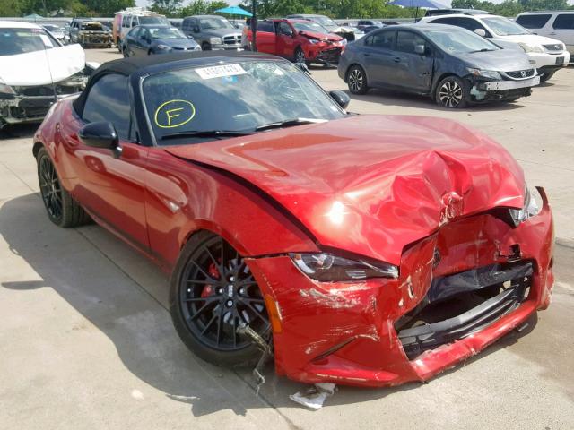 JM1NDAC77G0107985 - 2016 MAZDA MX-5 MIATA RED photo 1