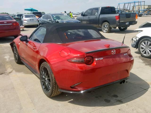 JM1NDAC77G0107985 - 2016 MAZDA MX-5 MIATA RED photo 3